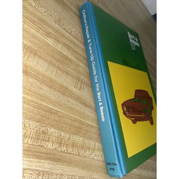 Dart & Demon CHILTON’s Repair & Tune Up Guide 1965-1972 Hard Cover - Picture 2 of 10